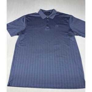 Nike Tiger Woods Polo Sahalee Golf Course WA Blue Check Pattern Mens XXL Y2K